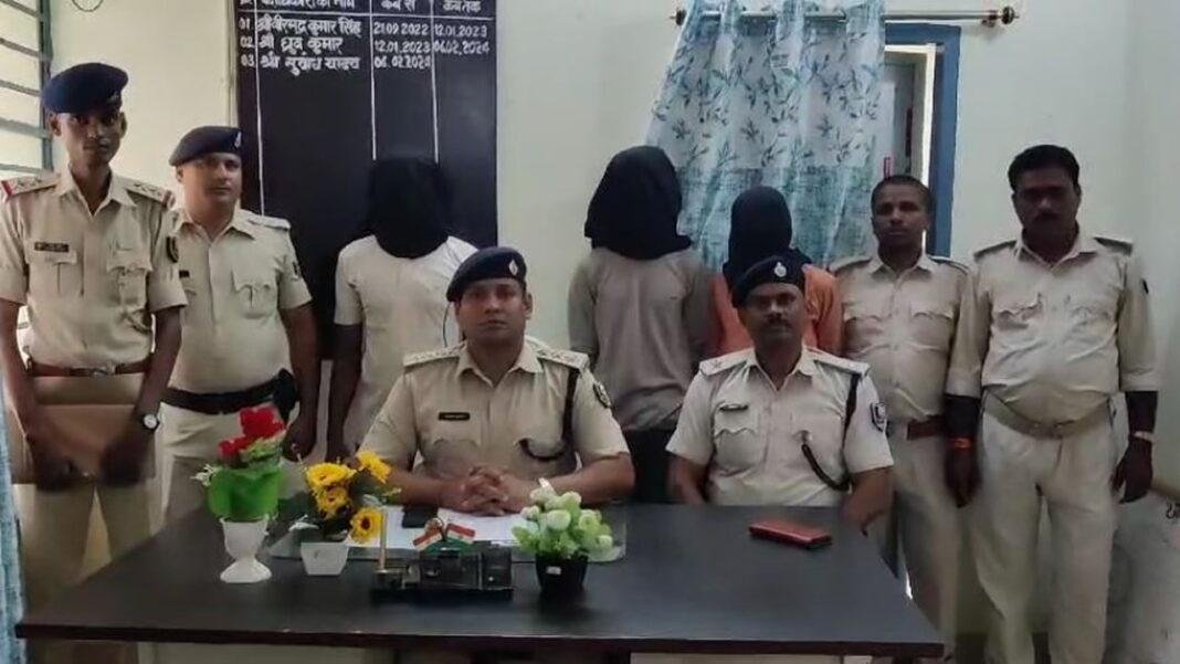 हत्याकांड का खुलासा, 3 आरोपी गिरफ्तार