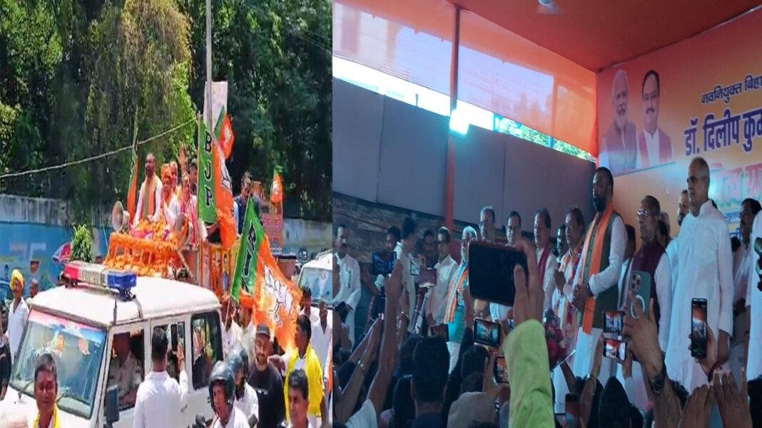 Breaking : प्रदेश अध्यक्ष बनने के बाद पटना पहुंचे दिलीप जायसवाल, एयरपोर्ट पर भव्य स्वागत