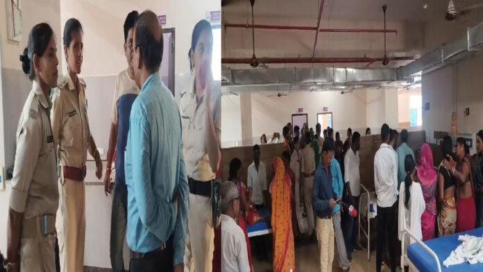अस्पताल में एक प्रसूता की मौत के बाद परिजनों ने जमकर किया हंगामा