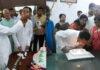 बेटे निशांत के जन्मदिन पर केक खिलाते दिखे CM नीतीश