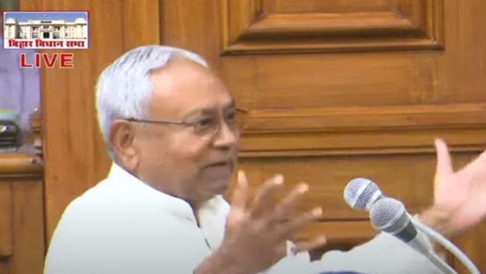 सदन में अचानक तमतमा गए नीतीश, विपक्ष पर जमकर निकाली भड़ास