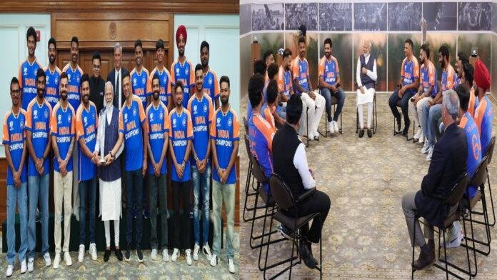 Breaking : PM आवास पहुंचे वर्ल्ड चैंपियन खिलाड़ी