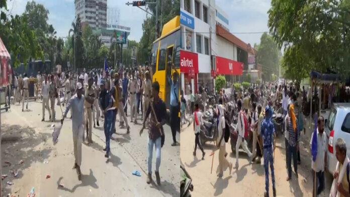 पटना में लाठीचार्ज, जानें कहां...
