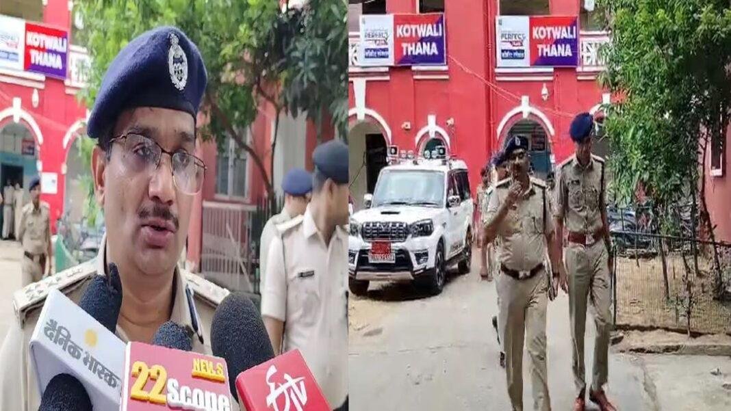 पटना SSP ने कोतवाली थाना का किया औचक निरीक्षण
