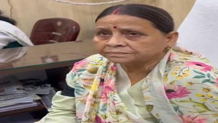 सुनील की सदस्यता रद्द होने पर राबड़ी बोली- बिहार में तानाशाही राज