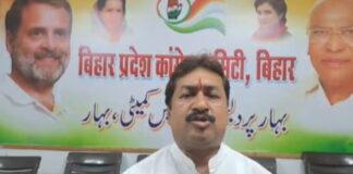 राजेश राठौड़ का नीतीश पर तंज, कहा- क्या NDA का साथ छोड़ेगे या देंगे इस्तीफा