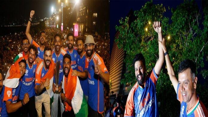 दिल्ली से लेकर मुंबई तक विश्वविजेता टीम का शानदार और जोरदार स्वागत