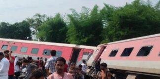UP Train Accident : गोंडा में ट्रेन हादसे का दृश्य