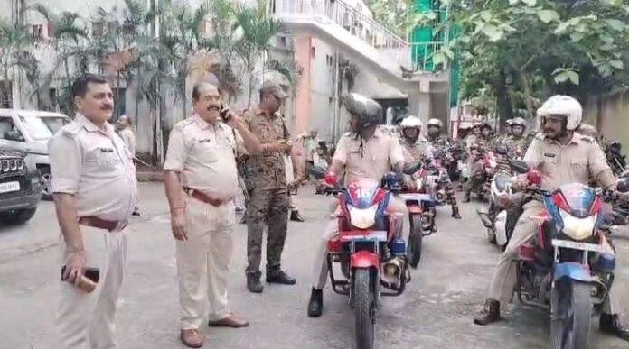फ्लैग मार्च मुहर्रम