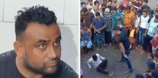 बंगाल के चोपड़ा ब्लॉक में विवाहेतर संबंध के आरोप में एक जोड़े की पिटाई करने के आरोपी तृणमूल कांग्रेस कार्यकर्ता ताजमुल उर्फ जेसीबी को रविवार देर शाम पुलिस ने गिरफ्तार कर लिया। पुलिस ने बताया कि आरोपी को घटनास्थल से गिरफ्तार कर इस्लामपुर थाने लाया गया। उसे कोर्ट में पेश कर 10 दिन की पुलिस रिमांड मांगी गई है। कोर्ट ने आरोपी को पांच दिन के पुलिस रिमांड में भेजने का निर्देश दिया है।