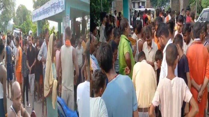 बाढ़ के पानी में पति-पत्नी समेत 4 लोग डूबे, बेटा-बेटी की मौत