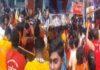 चौथी सोमवारी पर बाबा गरीबनाथ धाम में जलाभिषेक को लेकर उमड़ी भारी भीड़