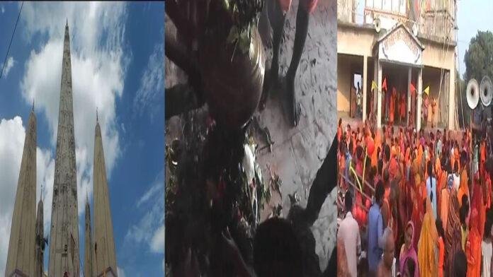 सावन के तीसरे सोमवारी को शिवालय में लगा बोलबम-बोलबम के नारे