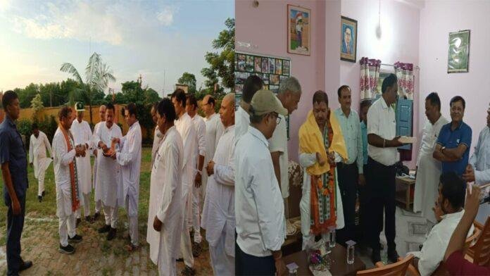 सम्मान पाकर भावुक हुए भाजपा अध्यक्ष, कहा- स्नेह ने कर दिया भावविभोर