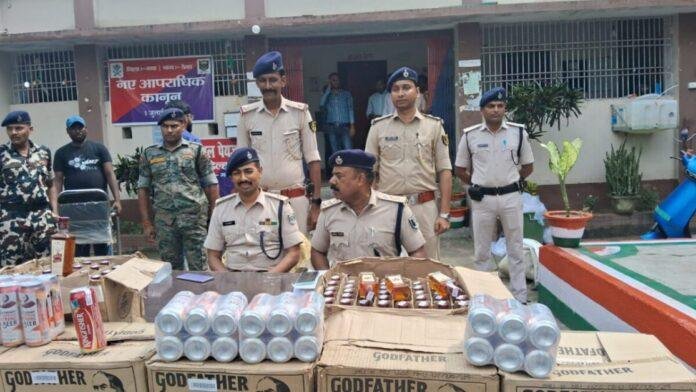 50 लाख रुपए के देशी-विदेशी अवैध शराब की बड़ी खेप बरामद