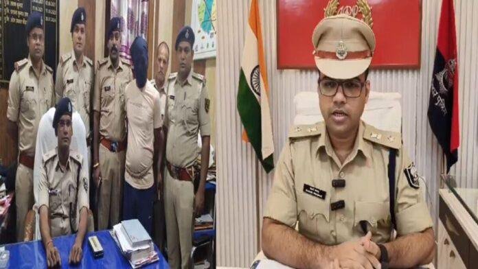 हाजत से फरार कुख्यात अपराधी गिरफ्तार