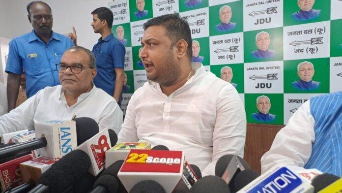 Mantri Jyant raj मंत्री जयंत ने कहा- आने वाले समय में NDA में आना चाहते हैं बहुत सारे दल