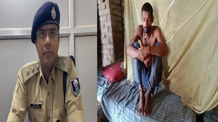 भैंस को धक्का लग जाने से ग्रामीणों ने पिकअप चालक को पकड़ कर पैरों में जड़ दिया जंजीर