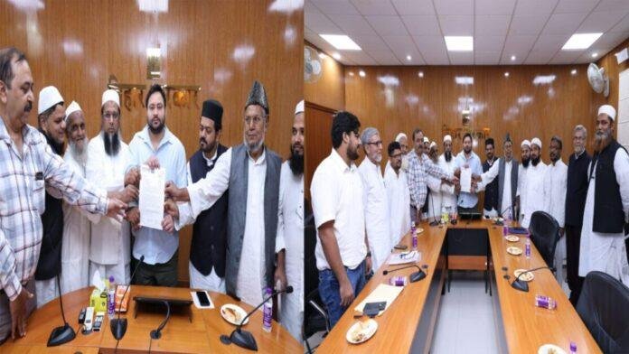 बिहार की मुस्लिम तंजिमों ने तेजस्वी से की मुलाकात, कहा- मंजूर नहीं होने देंगे वक्फ तरमीमी बिल
