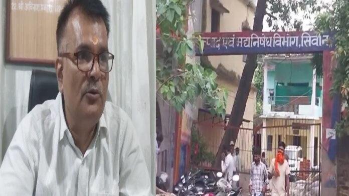 उत्पाद विभाग के थाने में पड़ गई पुलिस की रेड, लगा जब्त शराब को बेचने का आरोप