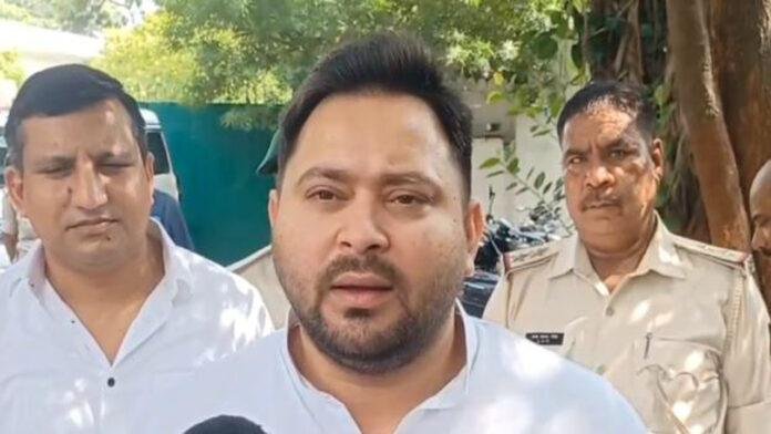 बंगाल की घटना पर बीजेपी कर रही है गुंडागर्दी - तेजस्वी