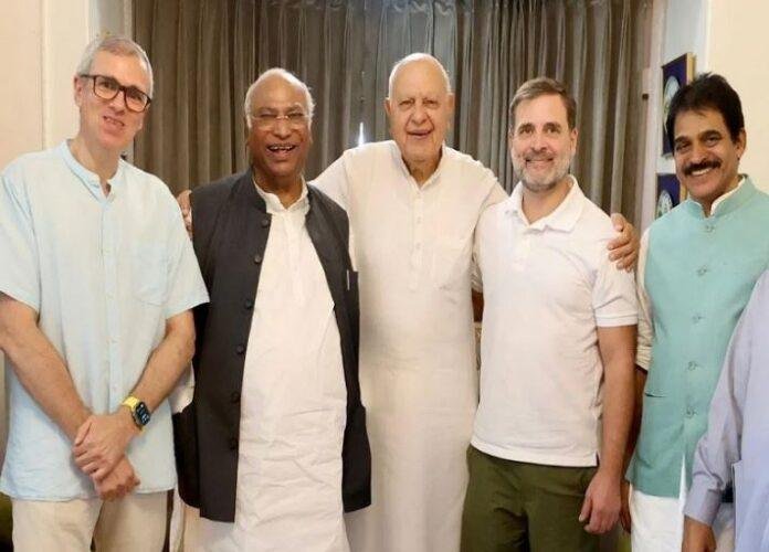 Breaking : जम्मू कश्मीर एक साथ चुनाव लड़ेगी कांग्रेस और नेशनल कॉन्फ्रेंस, फारुक अब्दुल्ला ने...