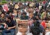 बुधवार को भी कोलकाता में जूनियर डॉक्टरों का प्रदर्शन जारी।