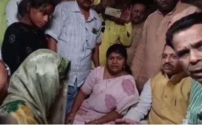 सामूहिक दुष्कर्म की पीड़िता के परिवारवालों से मिला भाजपा का प्रतिनिधिमंडल