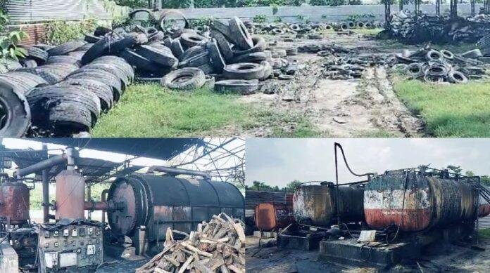 Tyre Recycling Plant