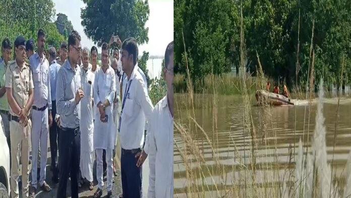 DM ने अधिकारियों के साथ शाहपुर प्रखंड के बाढ़ प्रभावित क्षेत्रों का किया निरीक्षण