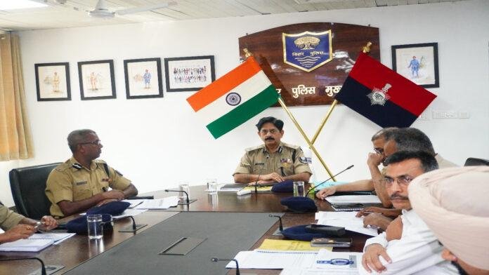 DGP की अध्यक्षता में अंतरप्रभागीय की बैठक