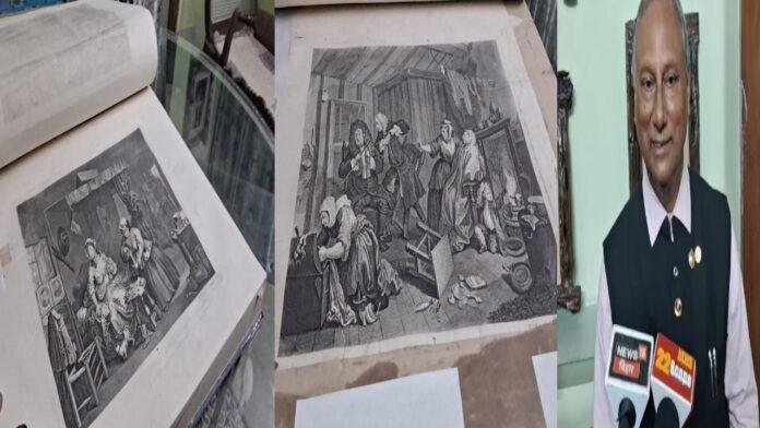 17वीं शताब्दी की स्केचिंग, 1880 से संभाल कर रख रहा सैयद यूसुफ परिवार