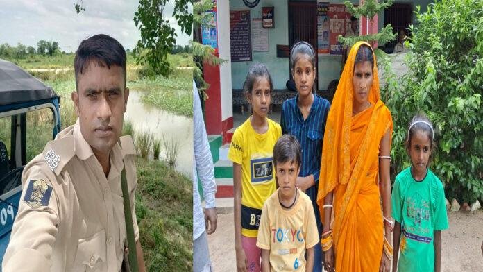 पुलिस पति ने पत्नी की कर दी पिटाई, थाने में की शिकायत