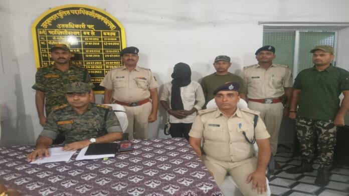 बच्ची से दुष्कर्म करने वाला आरोपी गिरफ्तार