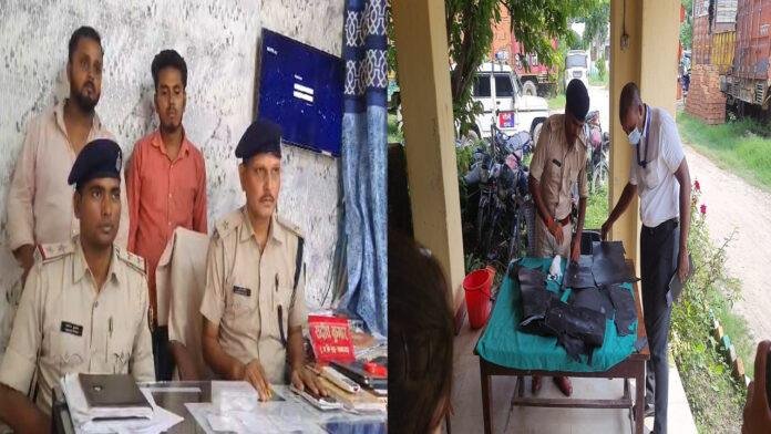 गुप्त सूचना के आधार पर पुलिस ने 2 Gold तस्कर को किया गिरफ्तार