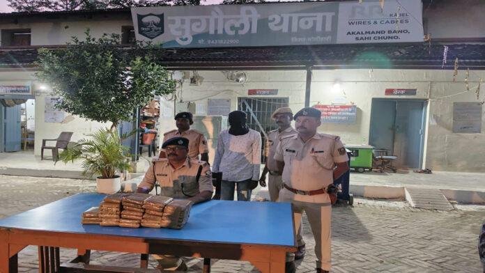 Motihari Police करीब 5 करोड़ चरस के साथ रसूल आजम गिरफ्तार