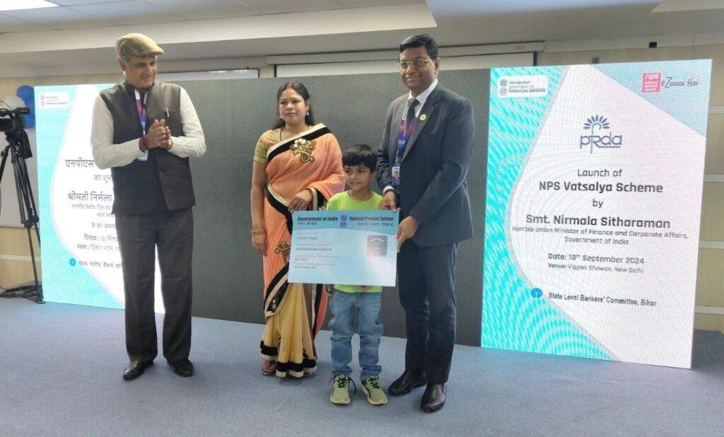 केंद्रीय वित्त मंत्री ने NPS वात्सल्य योजना का किया शुभारंभ | 22Scope News NPS Vatsalya Scheme 1 22Scope News