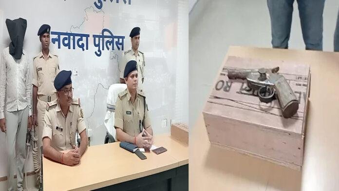 Nawada Police 48 घंटे के अंदर खुलासा, वृद्ध को गोली मारने वाला आरोपी हथियार के साथ गिरफ्तार