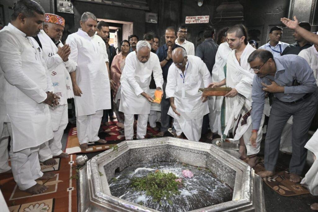 विश्व प्रसिद्ध पितृपक्ष मेले की तैयारियों का जायजा लेने गया पहुंचे CM नीतीश | 22Scope News Nitish Gaya 1 22Scope News