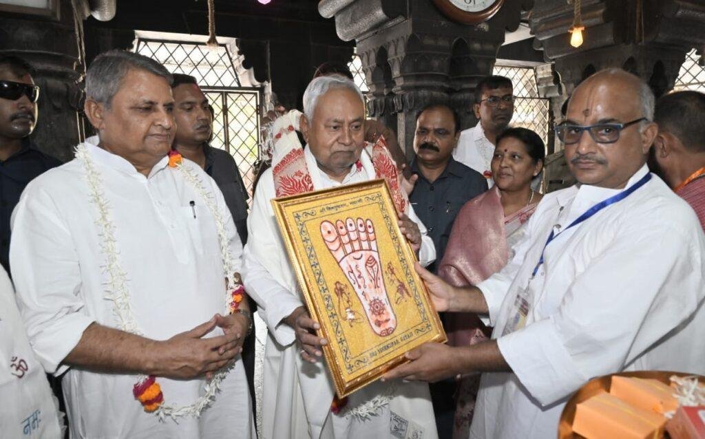 विश्व प्रसिद्ध पितृपक्ष मेले की तैयारियों का जायजा लेने गया पहुंचे CM नीतीश | 22Scope News Nitish Gaya 2 22Scope News