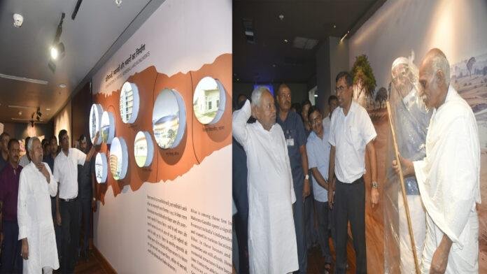 मुख्यमंत्री ने बापू टावर के प्रदर्शनी का किया निरीक्षण, दिए आवश्यक दिशा-निर्देश
