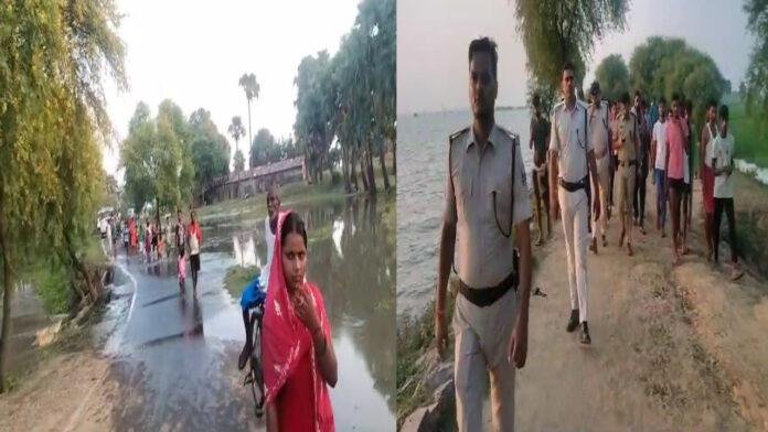 Sultanganj Barh सुल्तानगंज में बाढ़ का कहर, दर्जनों गांव के लोग हुए बेघर