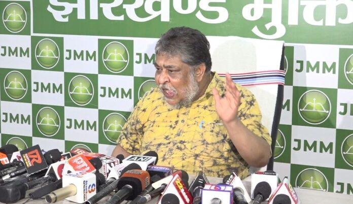 झारखंड की जनता दिसंबर में बीजेपी की अंतिम यात्रा निकालेगी-JMM का बड़ा हमला...