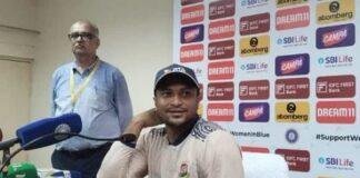 Shakib Announces Retirement कानपुर में अपने संन्यास की घोषणा करते हुए बांग्लादेशी दिग्गज क्रिकेटर शकीबुल हसन