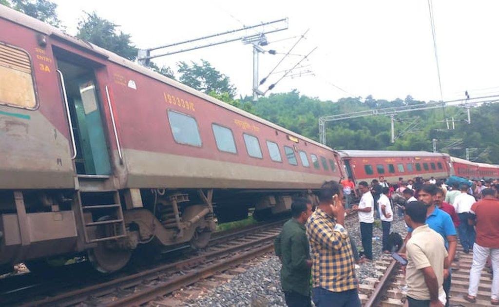 Train Derail in Assam