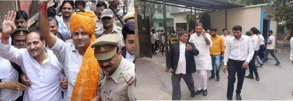 भड़काऊ भाषण के आरोप में 11 साल बाद 3 घंटे की न्यायिक हिरासत में रहे यूपी के मंत्री समेत कई भाजपा नेता 2 22Scope News मुजफ्फरनगर दंगा मामले में पेशी।