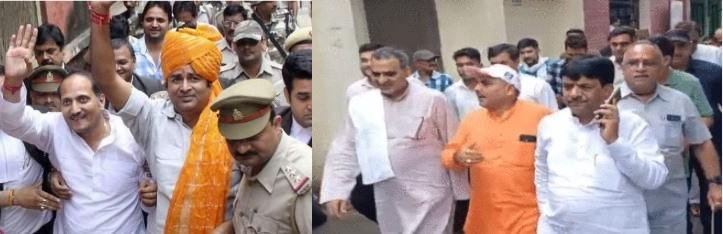 भड़काऊ भाषण के आरोप में 11 साल बाद 3 घंटे की न्यायिक हिरासत में रहे यूपी के मंत्री समेत कई भाजपा नेता 3 22Scope News मुजफ्फरनगर दंगा मामले में पेशी।