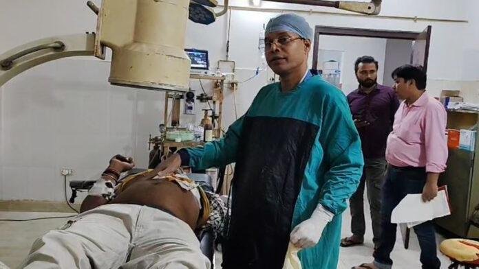 हथियारबंद अपराधियों ने रंगदारी ना देने पर खैनी दुकानदार को मारी गोली