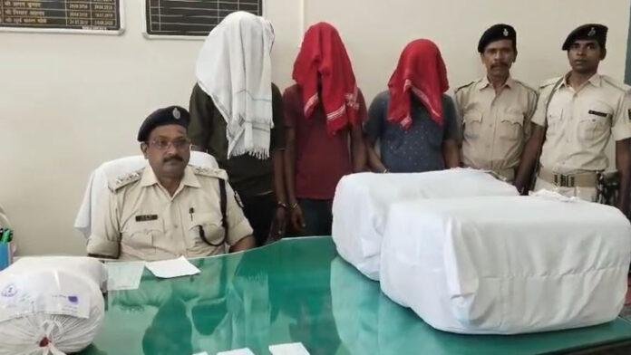 मानपुर पुलिस को मिली बड़ी सफलता, मादक पदार्थों के साथ 3 तस्कर गिरफ्तार