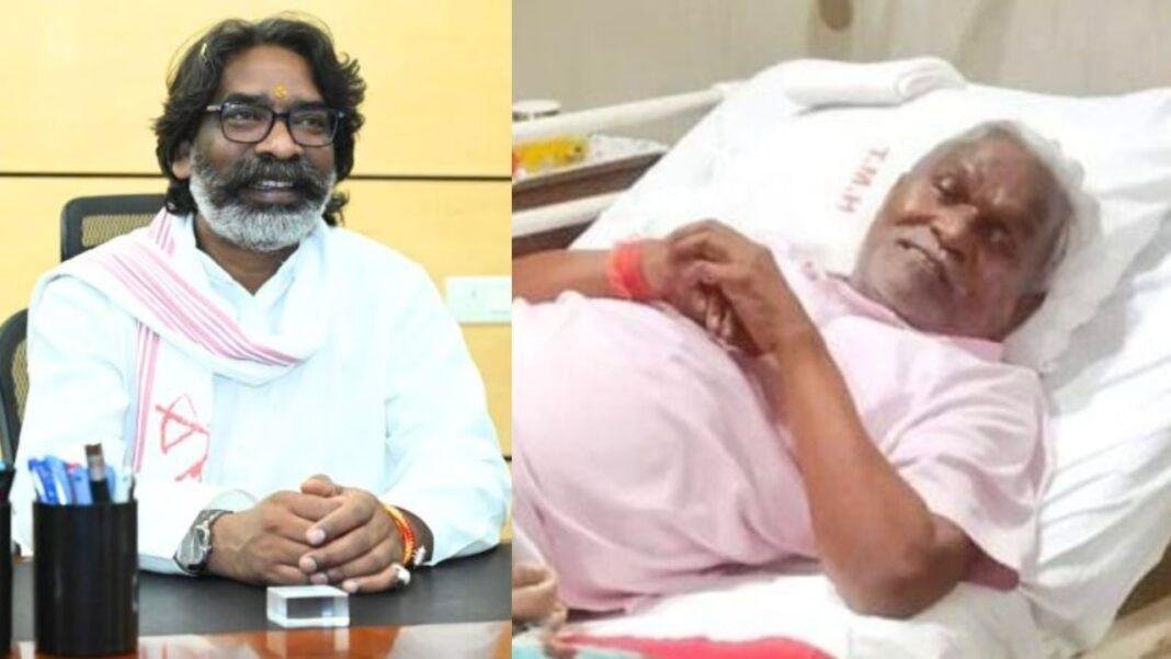 Ranchi : सीएम हेमंत सोरेन ने चंपाई सोरेन के जल्द ठीक होने का किया कामना...